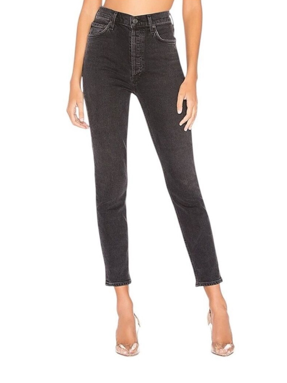 AGOLDE Nico Jeans in Vintage Washed Black